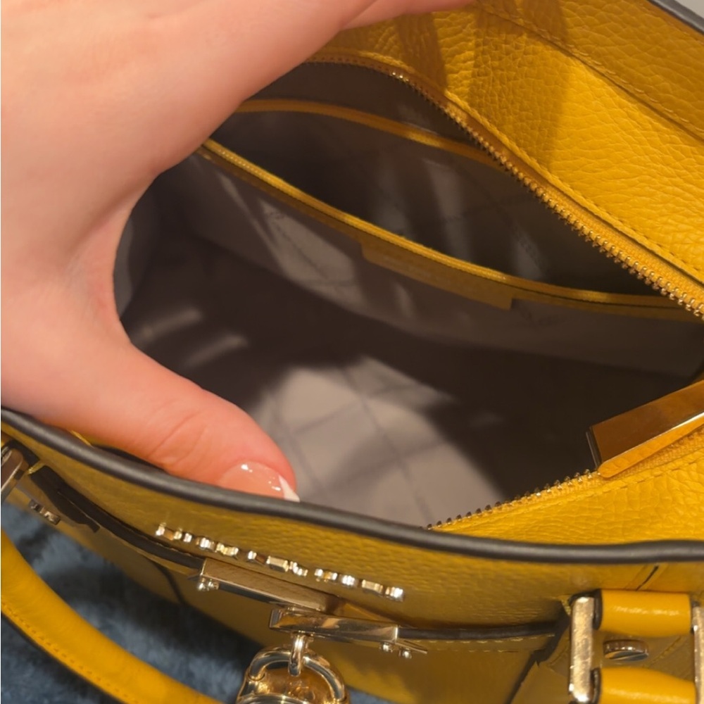 Michael Kors Vibrant Yellow Satchel - Picture 3 of 3